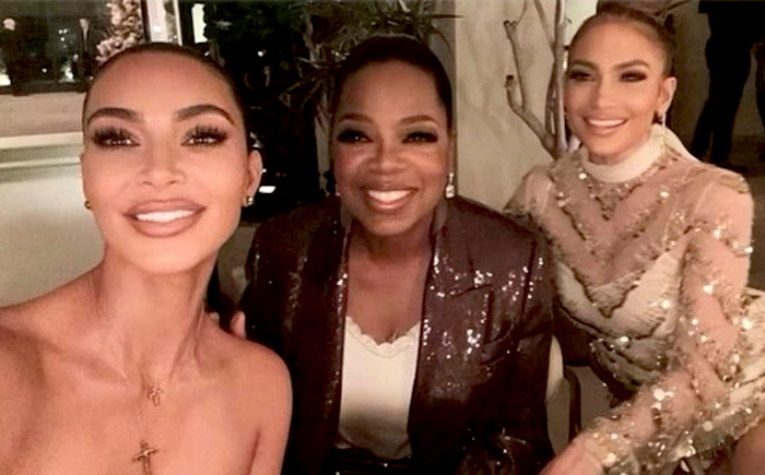 Kardashian y Jennifer Lopez celebran cumpleaños de Oprah