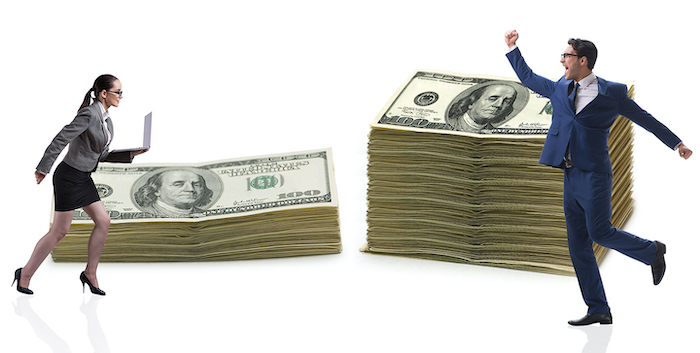Salarios: la mujer por debajo del hombre