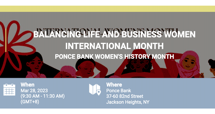 Ponce Bank & Queens Chamber of Commerce for Women in Business