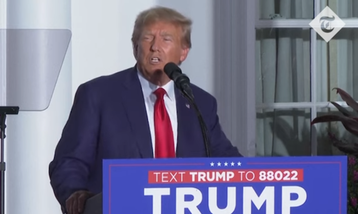 ‘Acusación diabólica’: Ex presidente Trump