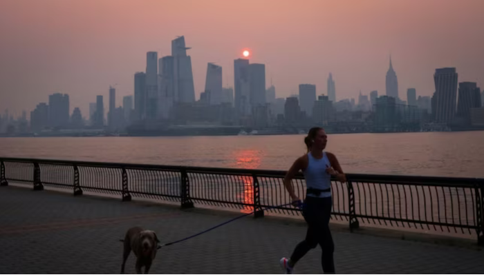 Nueva York bajo humo: No salga