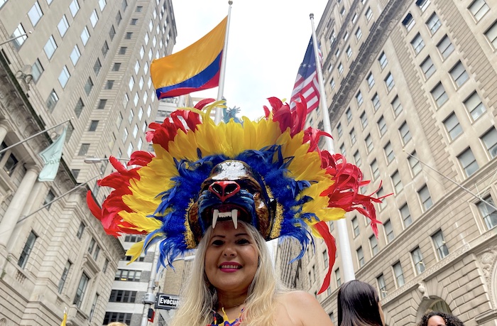 Independencia de Colombia en Nueva York