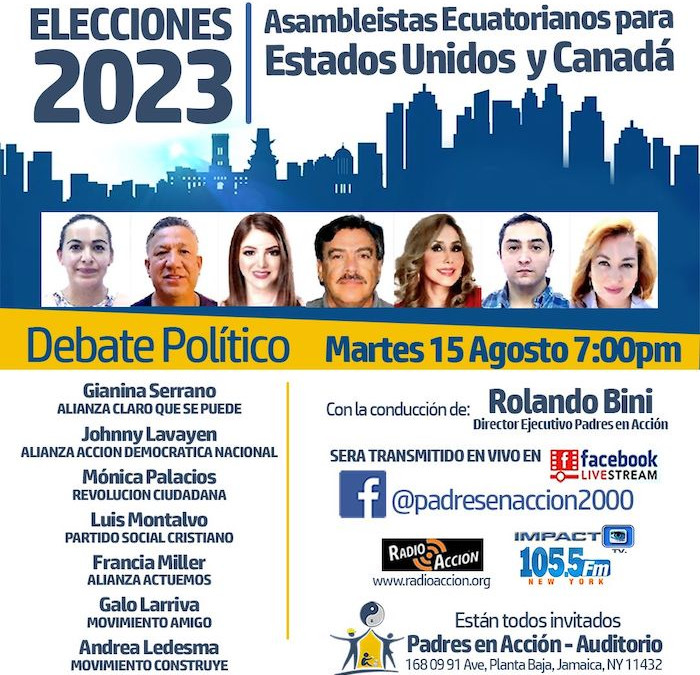 Debate sobre elecciones en Ecuador hoy martes