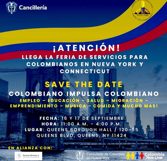 Feria de servicios Consulado de Colombia en NYC