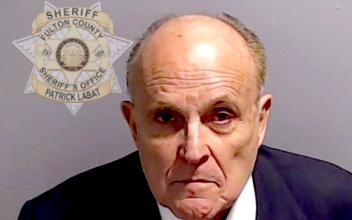 Foto del arresto de Giuliani