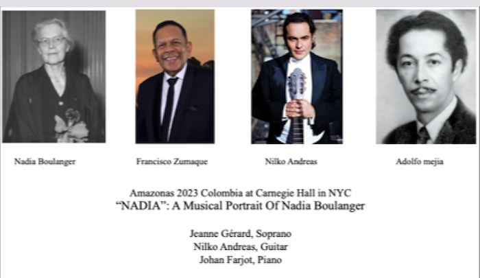 Amazonas 2023 in Carnegie Hall NYC with Niko Andreas
