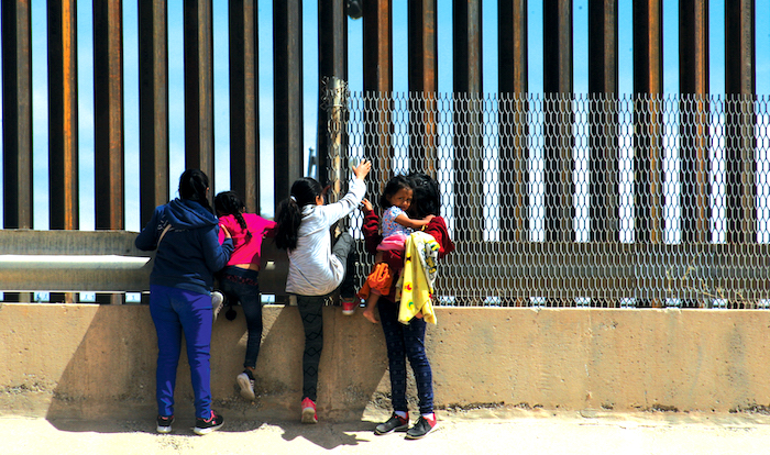 Muro de Trump y Biden