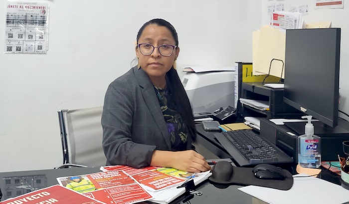 ‘Necesitamos nuevo liderazgo’: Ligia Guallpa