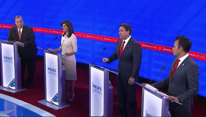 Trump y frontera en debate republicano