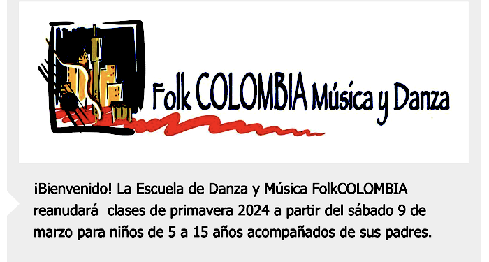 Clases de música y danza de Colombia