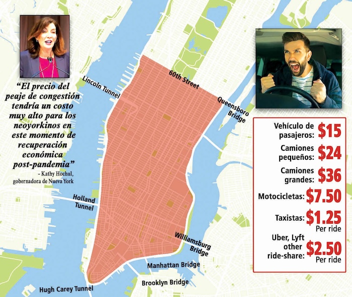 Peaje de la discordia en Manhattan