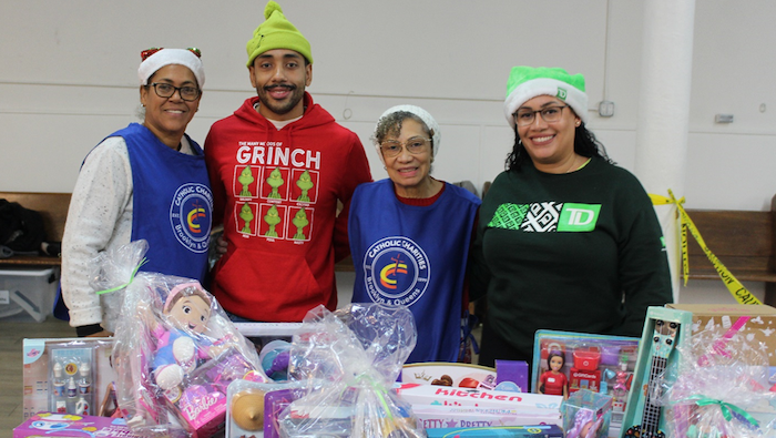 Catholic Charities Brooklyn and Queens Toy Shop Distributions