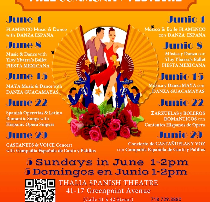 Teatro Thalia con festival gratis para la comunidad