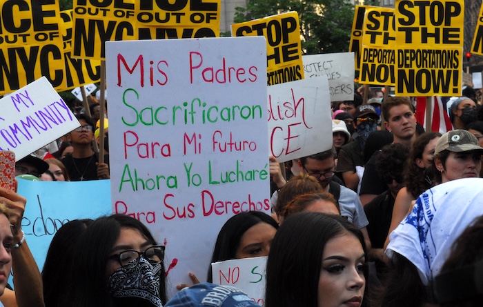 Más protestas contra La Migra y el ‘Rey Trump’