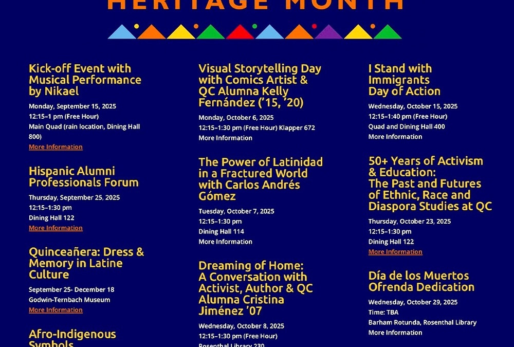 Queens College celebrates National Hispanic Heritage Month