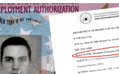 Fin a renovación automática de permisos de trabajo