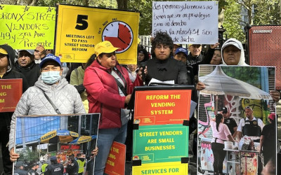 NYC Street Vendors Demand Vote on Street Vendor Reform Package