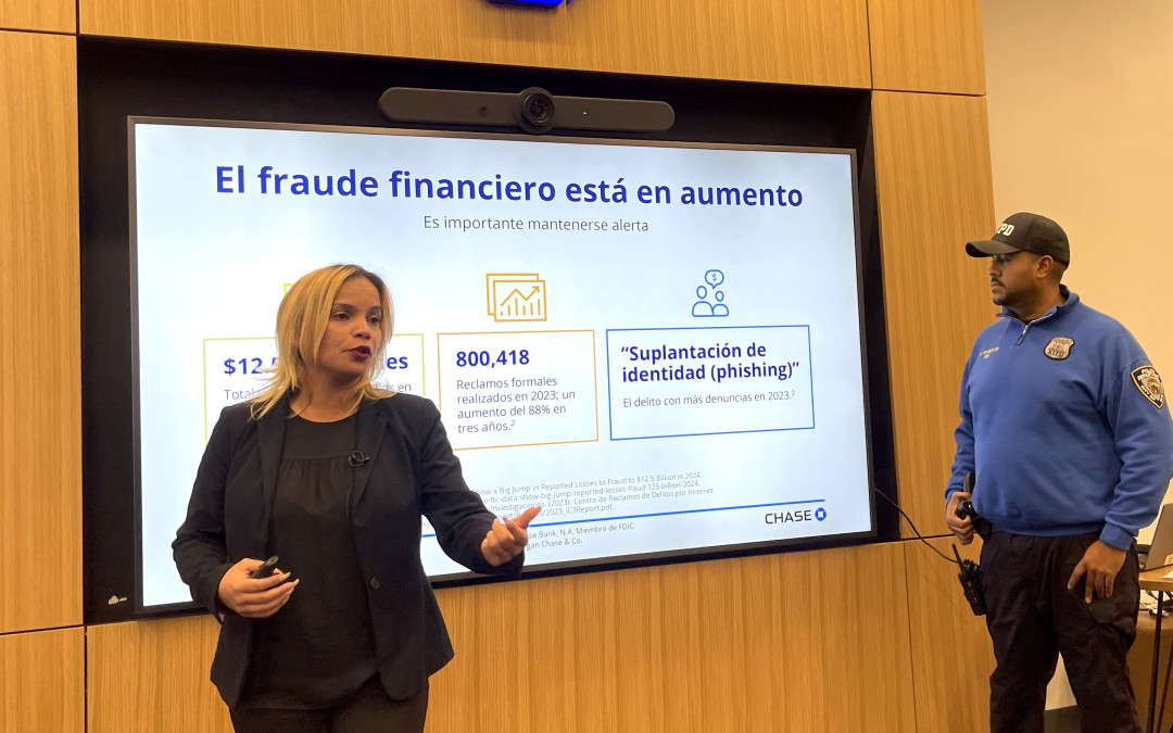 JPMorganChase advierte sobre el fraude financiero