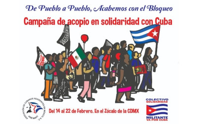 México se solidariza con Cuba contra el bloqueo