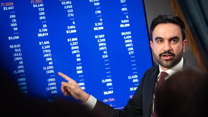 Alcalde Mamdani plantea presupuesto: más impuesto a ricos