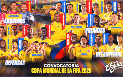 Colombia llega con James y Díaz y con deseos de triunfo
