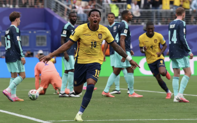 Ecuador vence a Alemania y pasa a segunda ronda
